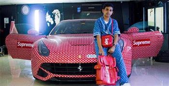 Tỷ phú Dubai tặng Ferrari cho con trai 15 tuổi